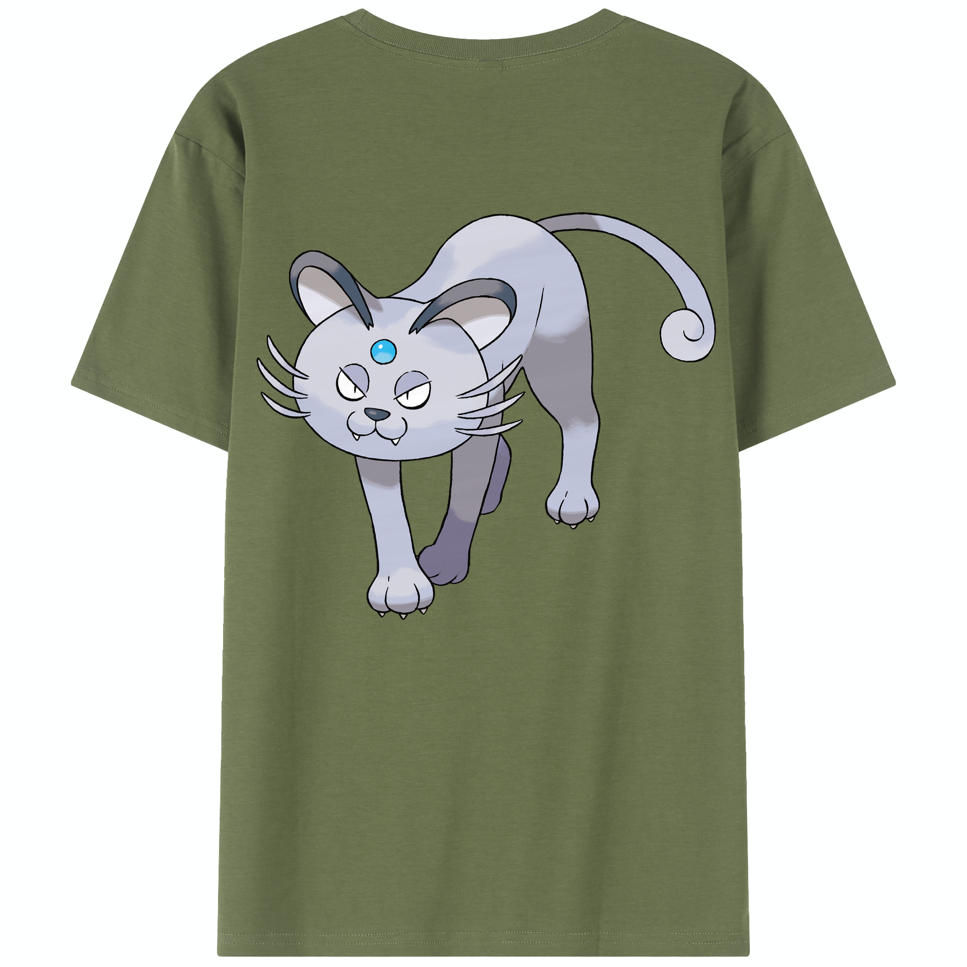（画像用） ポケットモンスター Pokémon 綿100％半袖Tシャツ（背面プリント）